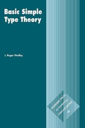 Cover Art for 9780521054225, Basic Simple Type Theory by J. Roger Hindley