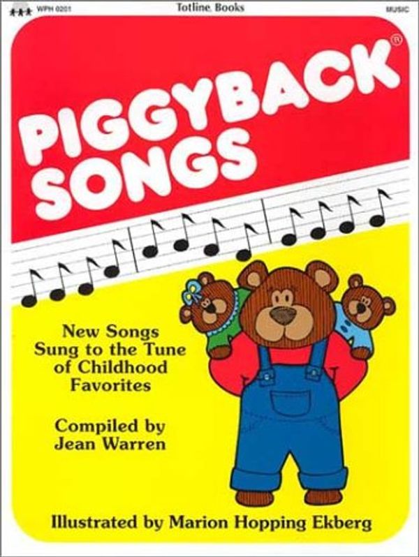 Cover Art for 9780911019018, Piggyback Songs by Totline
