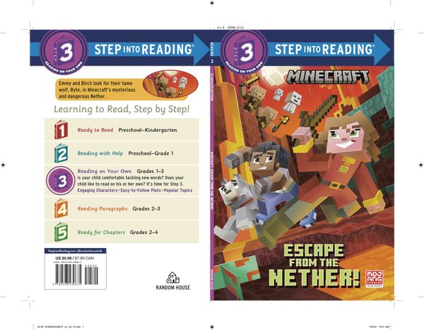 Cover Art for 9780593430675, Escape from the Nether! (Minecraft) (Step into Reading) by Nick  Eliopulos
