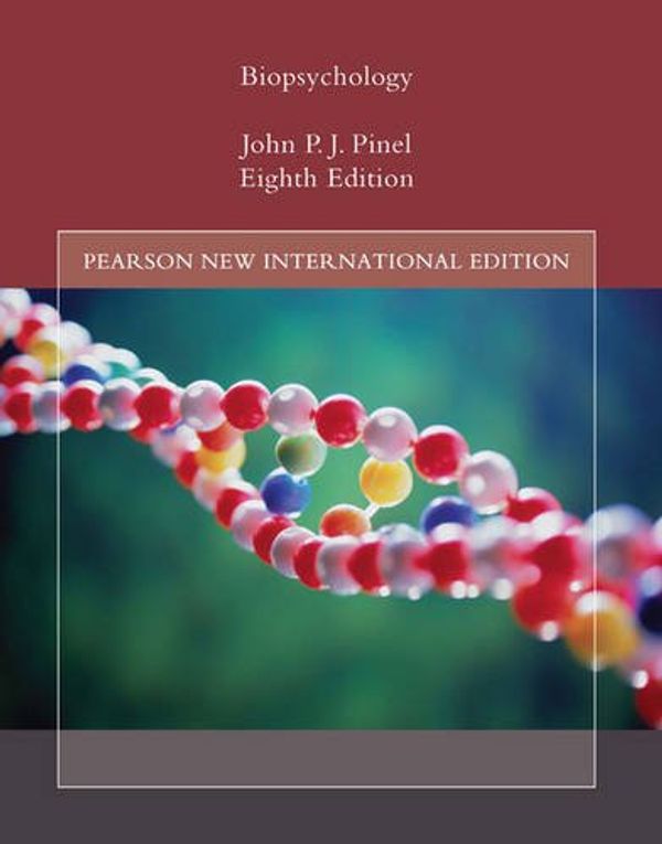 Cover Art for 9781447964308, Biopsychology: Pearson New International Edition / Biopsychology: Pearson New International Edition Access Card:Without EText by John P. j. Pinel