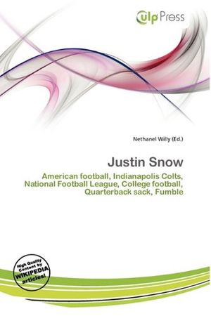 Cover Art for 9786134913300, Justin Snow by Nethanel Willy