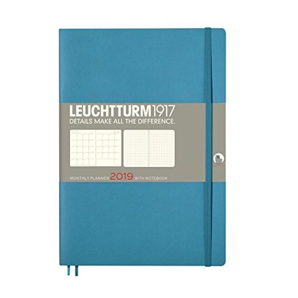Cover Art for 4004117534850, Leuchtturm1917 Monthly Planner Diary 2019, 16 Month, Composition (B5), Nordic Blue by Leuchtturm1917