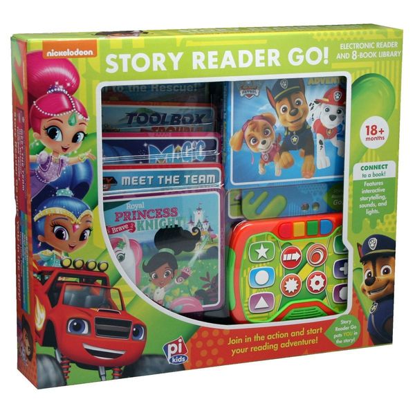 Cover Art for 9781503734920, Nick Jr. PAW Patrol, Blaze, Shimmer and Shine and more! - Story Reader Go! Electronic Book and 8 Book Library - PI Kids by Derek Harmening