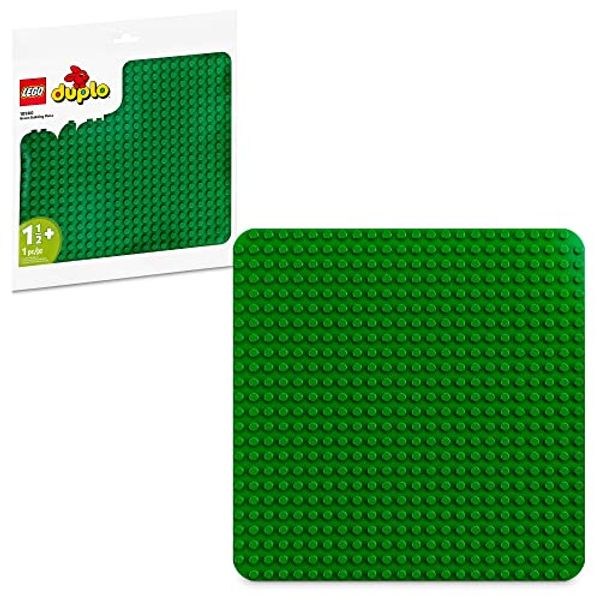 Cover Art for 0673419362177, LEGO DUPLO Green Building Plate 10980 Build-and-Display Baseplate Toy for Preschoolers Aged 18 Months and up (1 Piece) by 