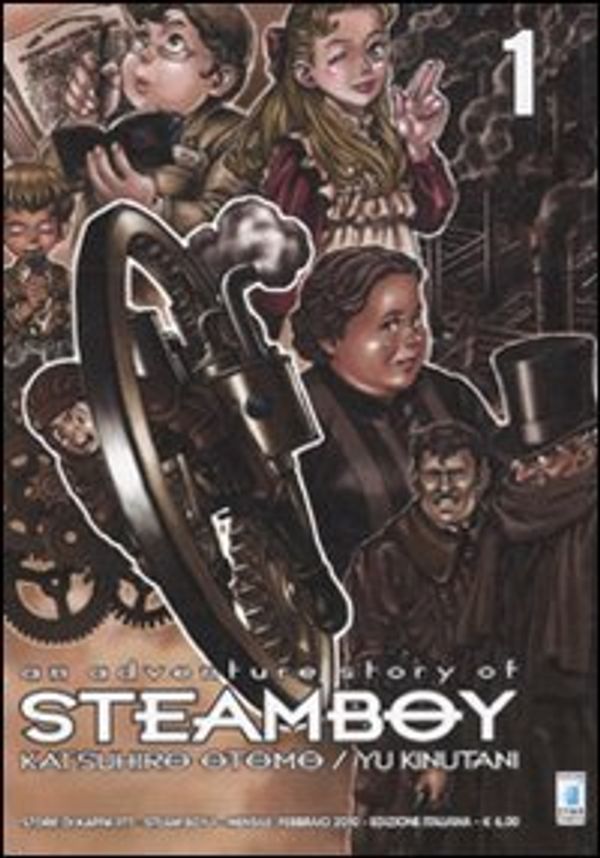 Cover Art for 9788864200521, Steamboy by Katsuhiro Otomo