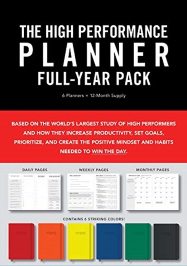 Cover Art for 9781401957315, High Performance Planner, 6 Pack by Brendon Burchard
