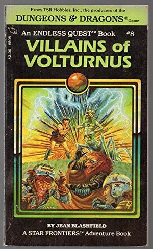Cover Art for 9780880380232, Villains of Volturnus: Endless Quest Book 08 ... by Jean F. Blashfield