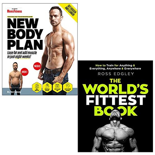 Cover Art for 9789123675036, New body plan and the worlds fittest book 2 books collection set by Jon Lipsey, Ross Edgley