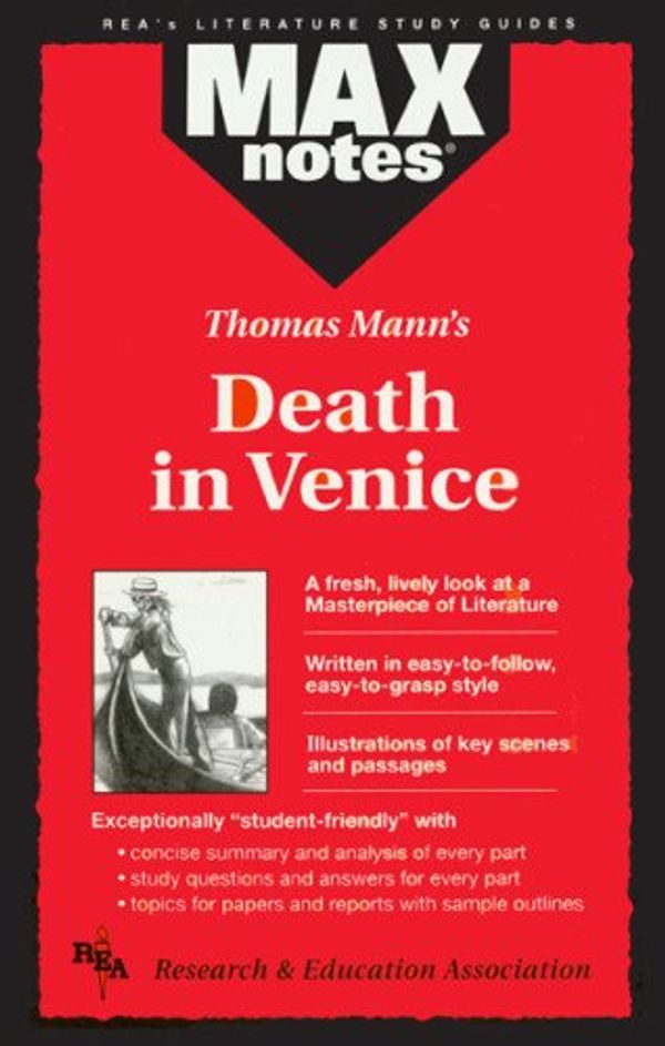 Cover Art for 9780878910106, "Death in Venice" by Boria Sax