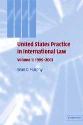 Cover Art for 9780521750707, United States practice in international law by Murphy, Sean D.