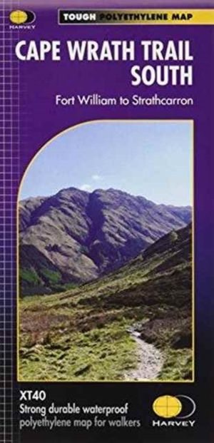 Cover Art for 9781851375349, Cape Wrath Trail South XT40: Route Map by Harvey Map Services Ltd.