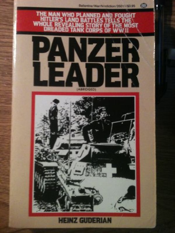 Cover Art for 9780345350138, PANZER LEADER by Heinz Guderian