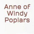 Cover Art for 9781797405902, Anne of Windy Poplars by Lucy Maud Montgomery