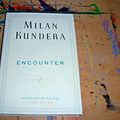 Cover Art for 9780061894411, Encounter by Milan Kundera