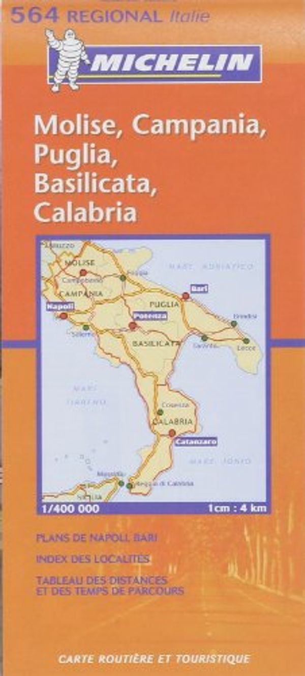 Cover Art for 9782061007433, Italy Southern: Molise, Campania, Puglia, Basilica (KAARTEN/CARTES MICHELIN) by Michelin