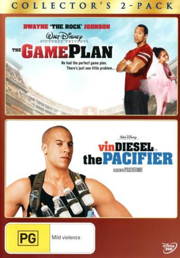 Cover Art for 9398510827035, The Game Plan / Pacifier by Vin Diesel,Dwayne Johnson,Andy Fickman,Adam Shankman
