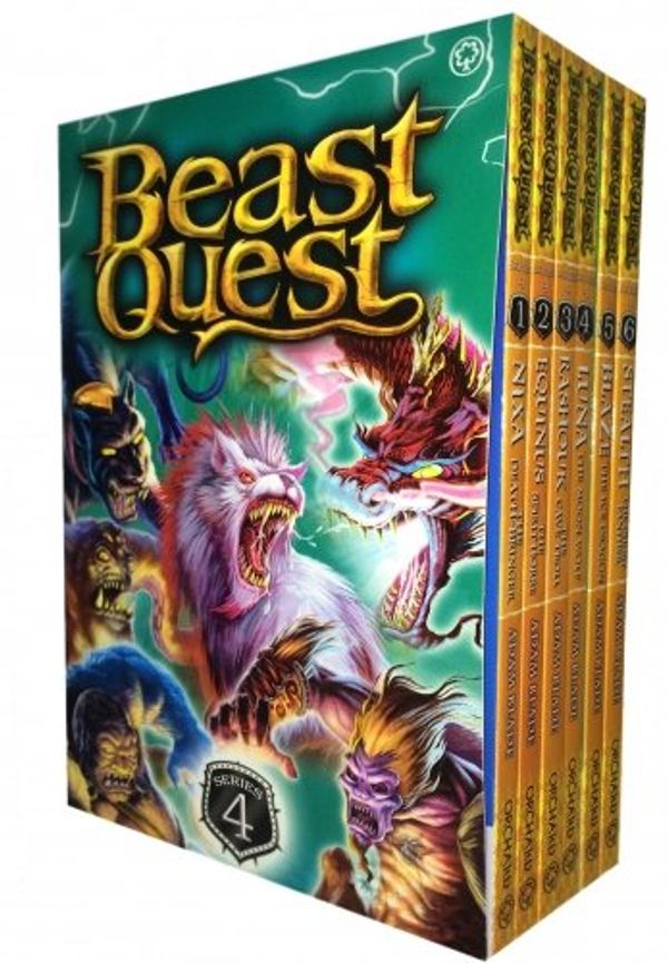Cover Art for 9789999394758, Beast Quest Pack: Series 4, 6 books, RRP £29.94 (Blaze The Ice Dragon, Equinus The Spirit Horse, Luna The Moon Wolf, Nixa The Death Bringer, Rashouk The Cave Troll, Stealth The Ghost Panther). (Beast Quest) by Adam Blade