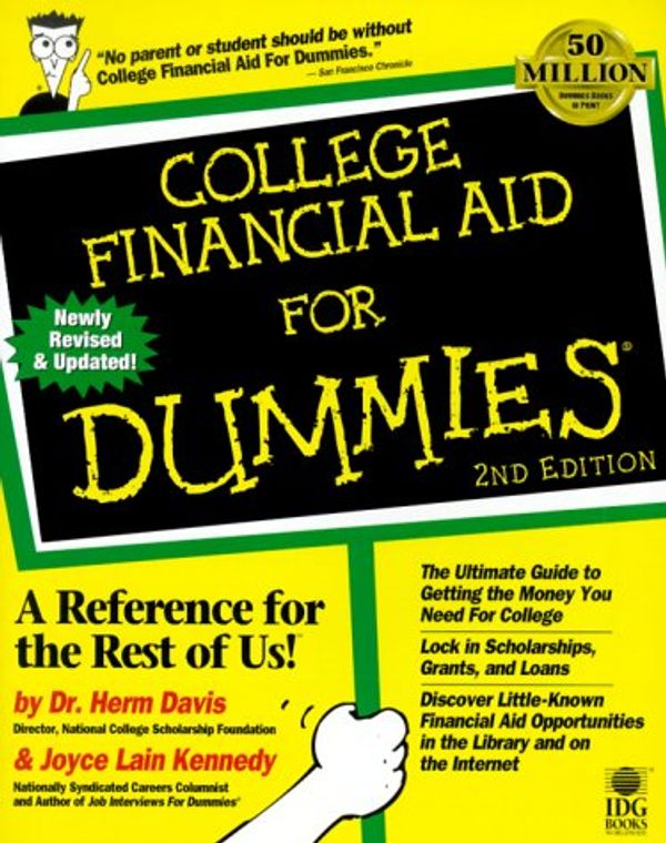 Cover Art for 0785555005105, College Financial Aid for Dummies by Herm