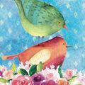 Cover Art for 9781976231766, Bullet Journal for Bird Lovers Three Little Birds in Flowers: Graph Design - 162 Numbered Pages with 150 Graph Style Grid Pages, 6 Index Pages and 2 Key Pages in Easy to Carry 5.5 X 8.5 Size by Maz Scales