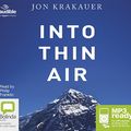 Cover Art for 9781489368126, Into Thin Air by Jon Krakauer