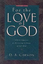 Cover Art for 9780851115894, For the Love of God by D. A. Carson