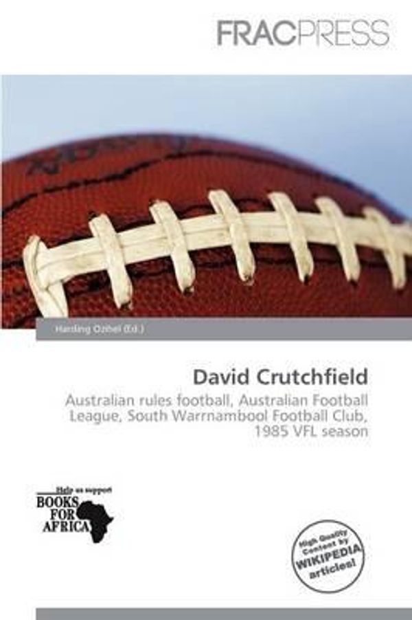 Cover Art for 9786137751930, David Crutchfield by Harding Ozihel (editor)