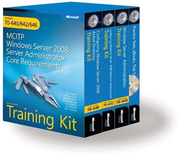Cover Art for 9780735625082, MCITP Self-paced Training Kit (exams 70-640, 70-642, 70-646) by Dan Holme, Nelson Ruest, Danielle Ruest, Tony Northrup