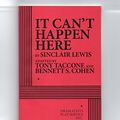 Cover Art for 9780822237068, It Can't Happen Here by Sinclair Lewis