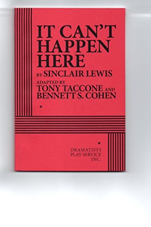 Cover Art for 9780822237068, It Can't Happen Here by Sinclair Lewis