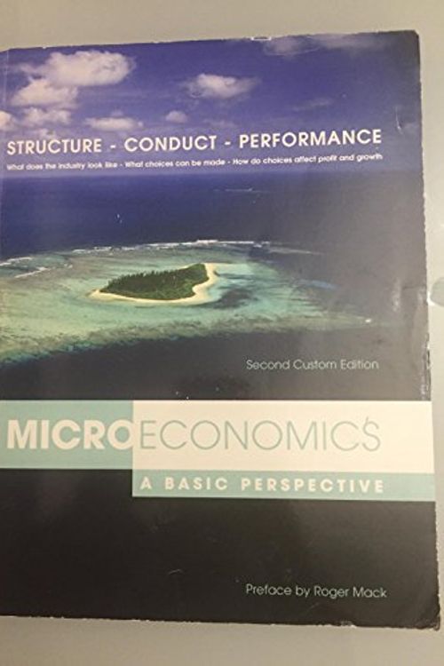 Cover Art for 9780536247452, Microeconomics A Basic Perspective 2nd Custom Edition Glenn Hubbard Anthony Patrick O'Brien by R. Glenn Hubbard