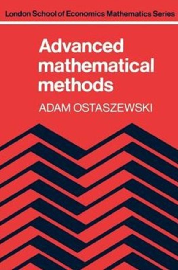 Cover Art for 9780521289641, Advanced Mathematical Methods by Adam Ostaszewski
