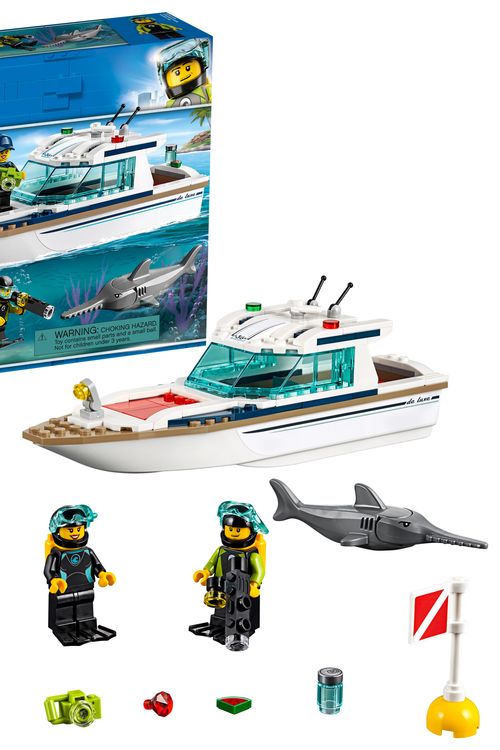 Cover Art for 0673419303545, Diving Yacht Set 60221 by LEGO