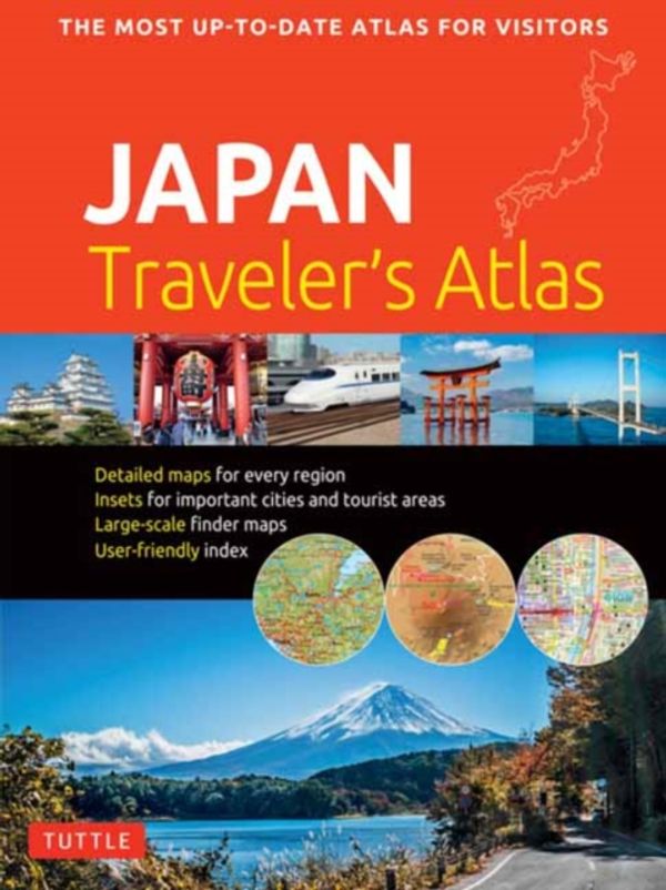 Cover Art for 9784805315415, Japan Travel Atlas: Revised Second Edition by Tuttle Publishing