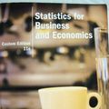 Cover Art for 9781133620518, Statistics for Business and Economics [11 E] (Custom Edition) by Anderson, David R., Sweeney, Dennis J., Williams, Thomas A.