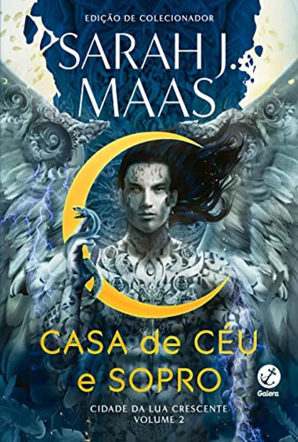 Cover Art for 9786559810918, Cidade da Lua Crescente: Casa de céu e sopro (Vol. 2) by Sarah J. Maas