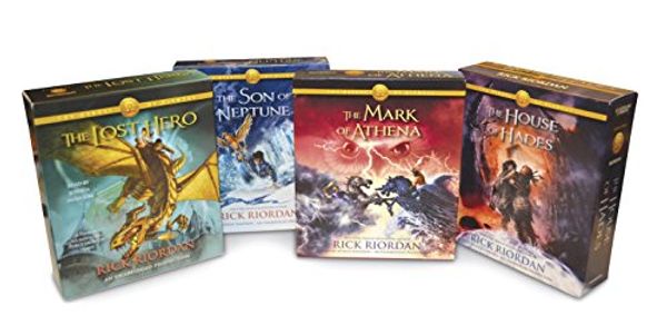 Cover Art for 9781101891032, The Heroes of Olympus Books 1-4 CD Audiobook Bundle: Book One: The Lost Hero; Book Two: The Son of Neptune; Book Three: The Mark of Athena; Book Four: by Rick Riordan