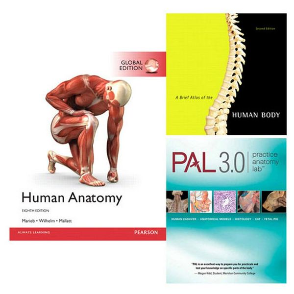 Cover Art for 9781488686740, Value Pack Human Anatomy Global Edition + Practice Anatomy Lab 3.0 + A Brief Atlas of the Human Body by Elaine, N. Marieb