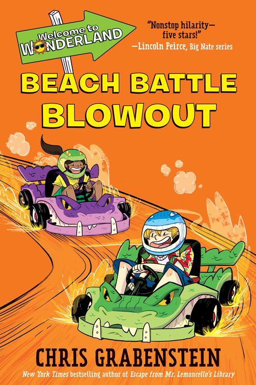 Cover Art for 9781524717629, Beach Battle BlowoutWelcome to Wonderland by Chris Grabenstein