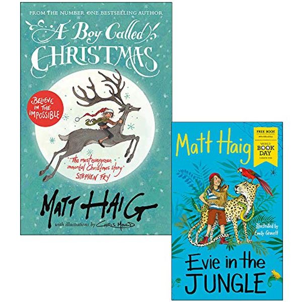 Cover Art for 9789123984015, A Boy Called Christmas & Evie In The Jungle By Matt Haig 2 Books Collection Set by Matt Haig