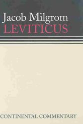 Cover Art for 9780800695149, Continental Commentaries Leviticus by Jacob Milgrom