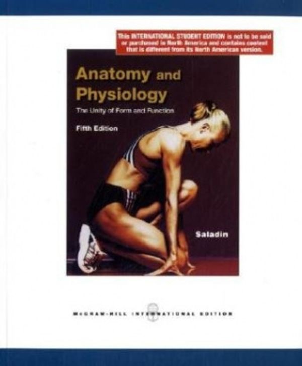 Cover Art for 9780071312837, Anatomy and Physiology by Kenneth S. Saladin