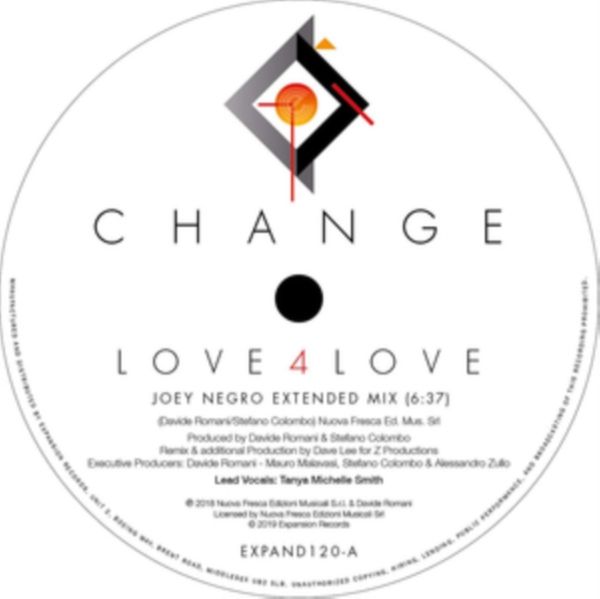 Cover Art for 5019421521204, Love 4 Love (Joey Negro Extended Mix) by 