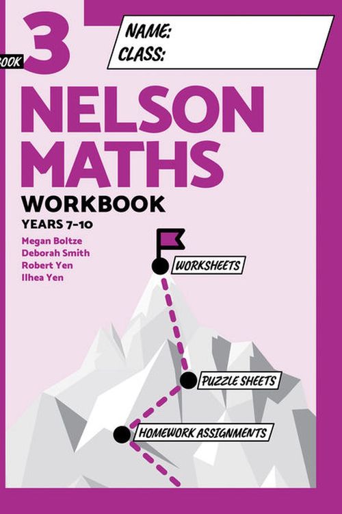 Cover Art for 9780170454537, Nelson Maths Workbook 3 by Megan Boltze, Deborah Smith, Robert Yen, Ilhea Yen