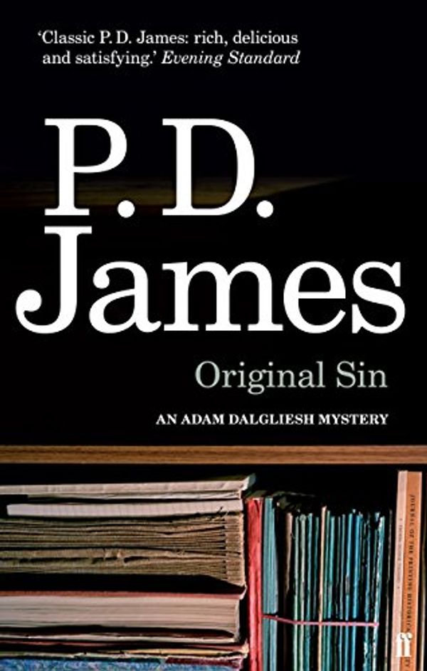 Cover Art for B012HUW65W, Original Sin (Inspector Adam Dalgliesh Mystery) by P. D. James (5-Aug-2010) Paperback by 