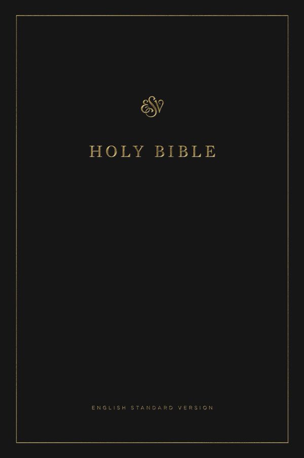 Cover Art for 9781433563539, ESV Large Print Bible (Black) by Crossway Bibles