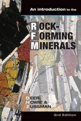 Cover Art for 9780903056274, Introduction to the Rock-Formin Minerals by W. Deer, Howie, J. Zussman, RA