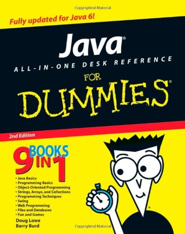 Cover Art for 9780470124512, Java All-in-One Desk Reference For Dummies by Doug Lowe, Barry Burd