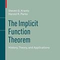 Cover Art for 9781461459811, The Implicit Function Theorem by Steven G. Krantz