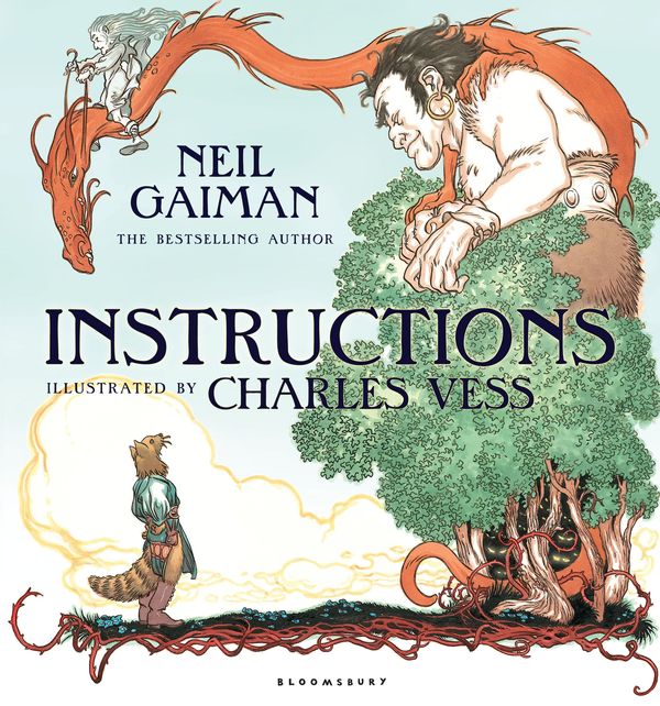 Cover Art for 9781408808641, Instructions by Neil Gaiman