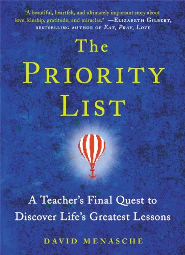 Cover Art for 9781476743448, The Priority List by Menasche, David